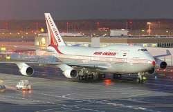 delhi airport check goes for a six passenger lights cigarette inside plane