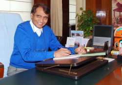 suresh prabhu to launch first cng train from rewari tomorrow