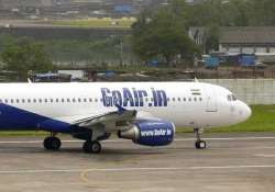 goair flight makes emergency landing in nagpur after bomb scare