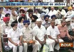 orop row ex servicemen threaten to intensify agitation if demands not