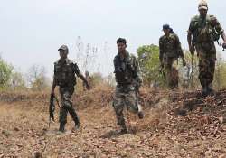 woman among four naxals surrender in chhattisgarh