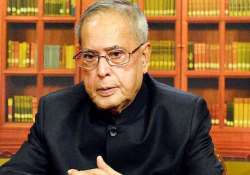 president pranab mukherjee condoles deaths in manipur landslides