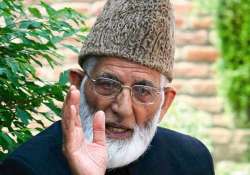 geelani sends secret letter to nawaz sharif