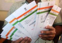 sc seeks centre s stand on aadhaar card scheme