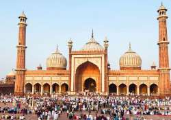 india celebrates eid with fervor gaiety