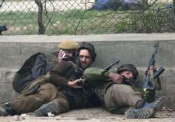 gunfight going on between militants security forces in kupwara in j k