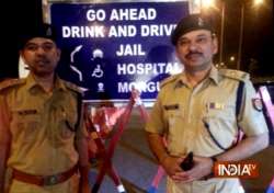 noida traffic police kicks off drive against drunk driving