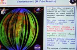 chandrayaan i detects ice deposits on moon