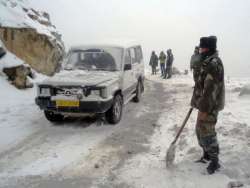 army deployed in sikkim s changu to rescue stranded tourists