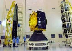 communication satellite gsat 16 to be launched from french guiana tomorrow