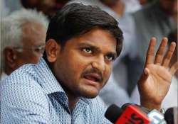 congress using patel community for political gains hardik patel