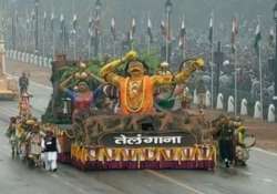 telangana debuts at republic day parade