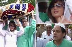 tharoor sunanda visit ajmer dargah