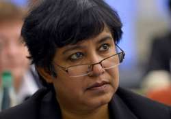 muslim outfit in hyderabad tries to stall sale of taslima nasreen s book lajja