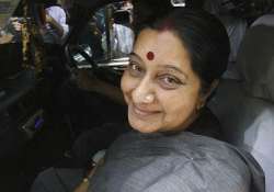 swaraj embarks on visit to indonesia