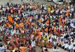 tipu row bajrang dal vhp workers burn siddaramaiah s effigy