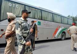 lahore delhi bus service restricted to wagah