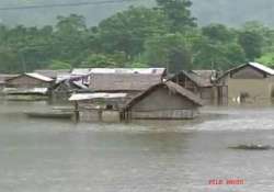 assam flooded after heavy rains three dead