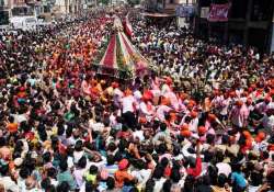 20 000 security personnel to guard 138th rath yatra of lord jagannath