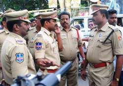 telangana police arrests let man wanted for plotting blasts in hyderabad