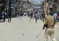 jklf protests over kashmiri pandit township issue