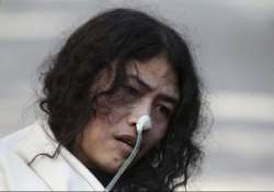 irom sharmila released from custody resumes fast