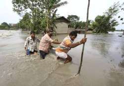 assam flood situation worsens rivers rising