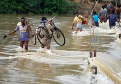 west bengal flood situation grim cm monitors situation at control room