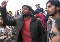 kanhaiya didn t raise any slogan jnu security guard constable