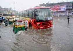 one drowned 2 missing as flood like situation prevails in rajasthan