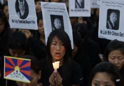 tibetans take out march karmapa says he has faith in indian law