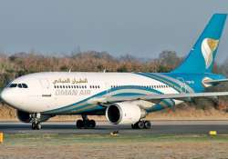 oman air flight suffers tyre burst at delhi airport passengers safe