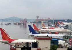 rain hit chennai airport resumes technical flights