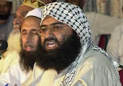 masood azhar in custody says pak puts talk ball in india s court