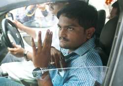 quota stir leader hardik patel booked for sedition