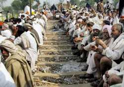 gujjar community demand 5 per cent reservation in govt jobs