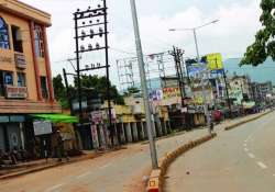 security forces stage flag march in curfew bound jamshedpur