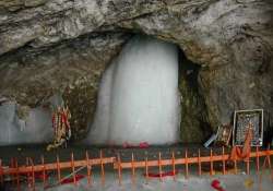 no plans to curtail amarnath yatra centre