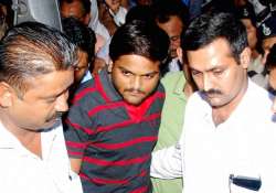 hardik patel s intention was to wage war against gujarat govt says fir