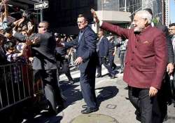 pm modi arrives in new york today