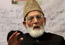 amarnath yatra should be restricted to 30 days geelani