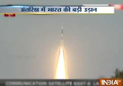 isro successfully places gsat 6 in geosynchronous orbit