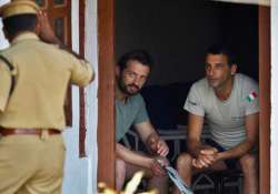 italian marines sought by india are questioned