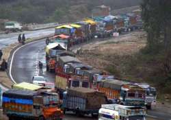 j k highway closed for several hours due to landslides