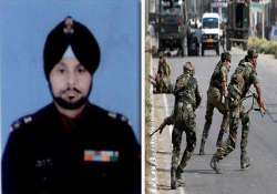 jammu terror attack lt col bikramjeet was shot at close range