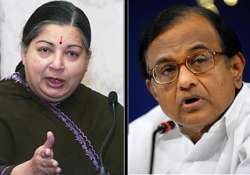 jayalalithaa demands chidambaram should resign