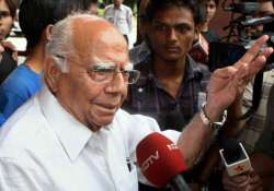 jethmalani demands chidambaram s resignation after ramlila verdict