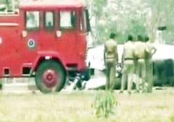 jharkhand dgp survives chopper mishap