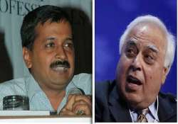 kapil sibal challenges kejriwal to prove corruption charge or resign