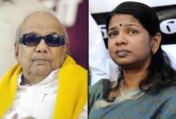 karuna defends kanimozhi takes blame on himself